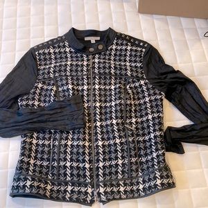 Alberto makali houndstooth jacket